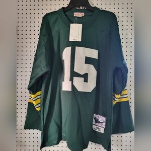 Mitchell & Ness Green Bay Packers Bart Starr #15 1969 Legacy NFL Jersey Throwbac